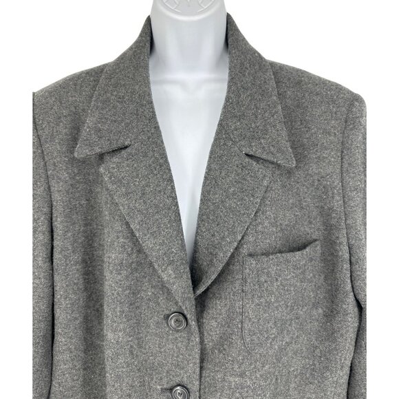 Design & Co Lane Bryant Wool Work Blazer Jacket Women's Size 20 - Picture 2 of 7